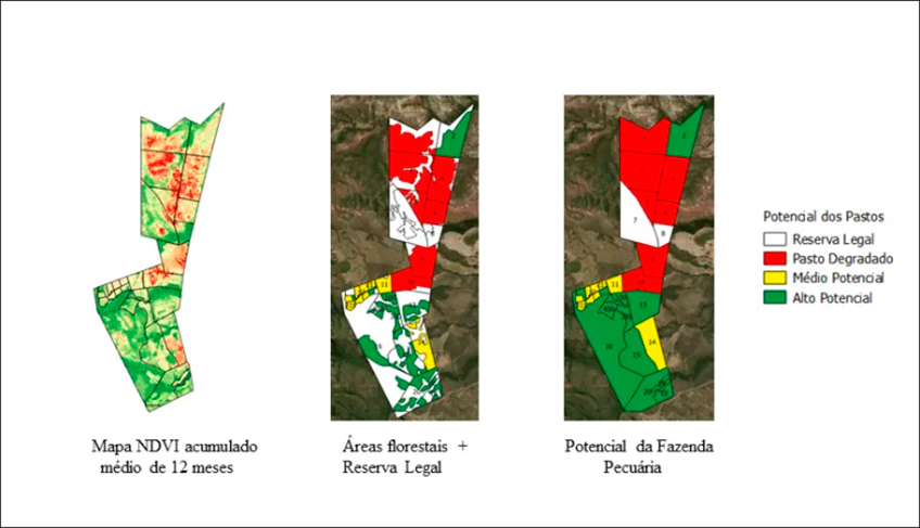 Mapas de NDVI
